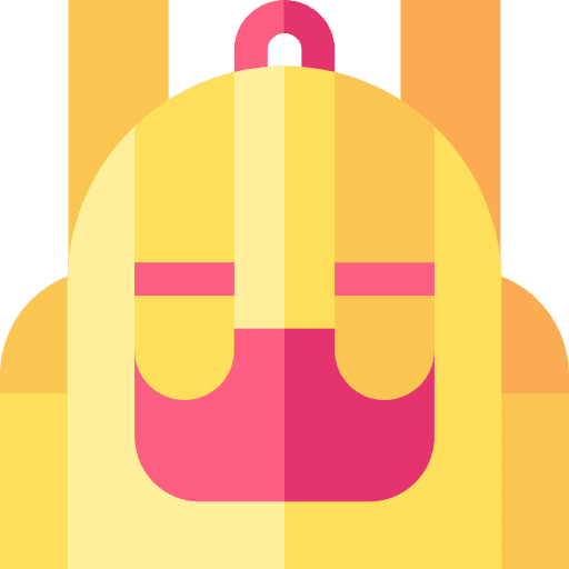 Backpack luggage fashion backpack icon Backpack luggage fashion backpack icon
