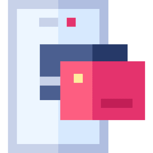 Credit card smartphone commerce and shopping communications icon Credit card smartphone commerce and shopping communications icon