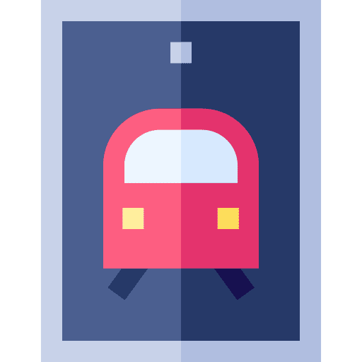 Train train booking journey icon Train train booking journey icon
