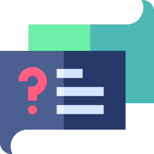 Question chat bubble talking interview icon Question chat bubble talking interview icon