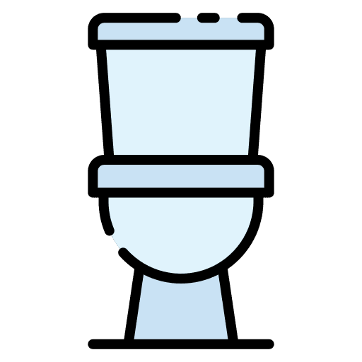 Toilet wellness toilet cleaning icon