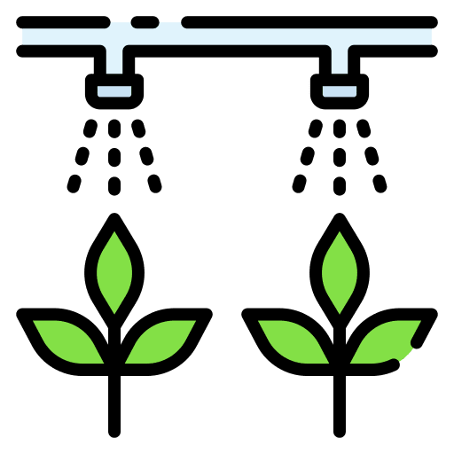 Watering farming and gardening water watering icon Watering farming and gardening water watering icon