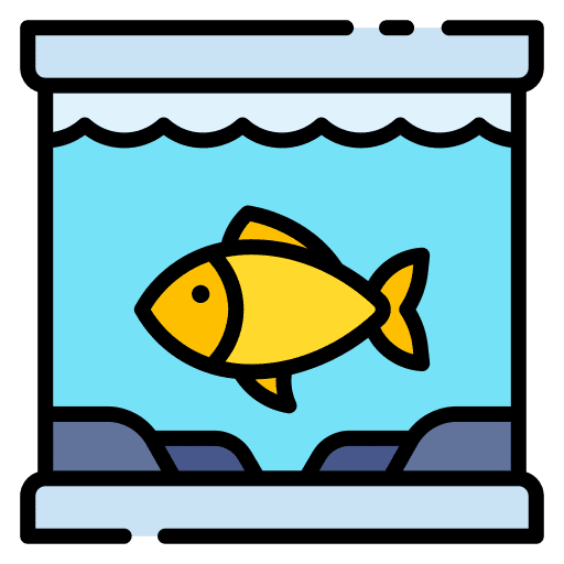 Aquarium sealife animals fish tank icon Aquarium sealife animals fish tank icon