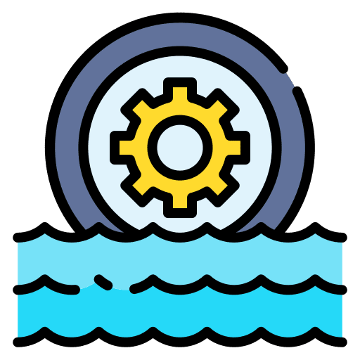 Hydro power sea green energy sustainable icon Hydro power sea green energy sustainable icon