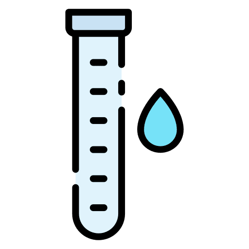 Test tube laboratory science biology icon Test tube laboratory science biology icon