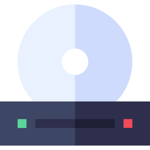 Dvd compact disc dvd electronics icon