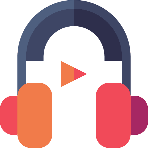 Headphones electronics sound earphones icon Headphones electronics sound earphones icon