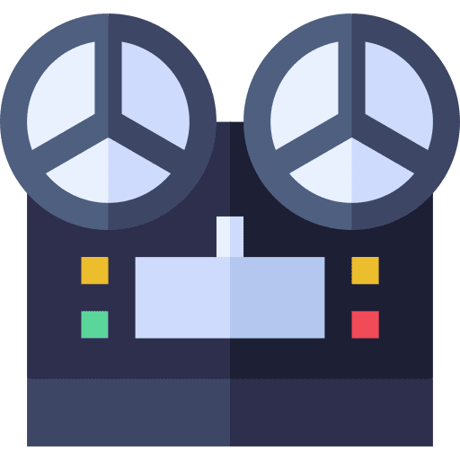 Recorder recorder music tape record icon