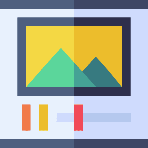 Video player multimedia play button music and multimedia icon Video player multimedia play button music and multimedia icon
