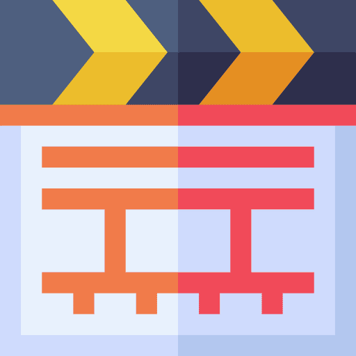 Clapperboard clapper movie entertainment icon Clapperboard clapper movie entertainment icon