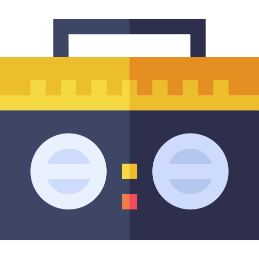 Radio radio sound music and multimedia icon Radio radio sound music and multimedia icon