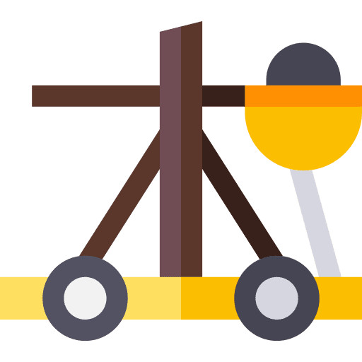 Catapult battle trebuchet cultures icon Catapult battle trebuchet cultures icon