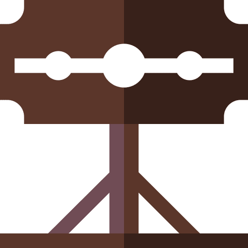 Pillory torture guillotine death icon Pillory torture guillotine death icon