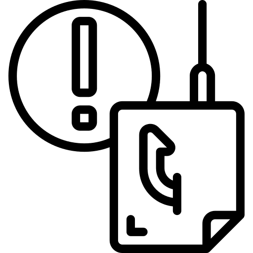Alert malware security stealing icon