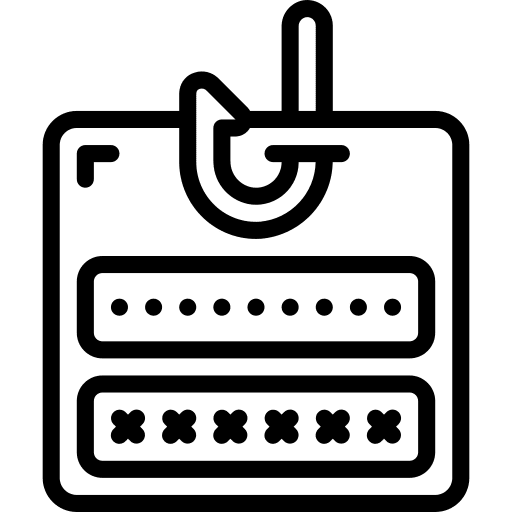 Login password bait user interface icon