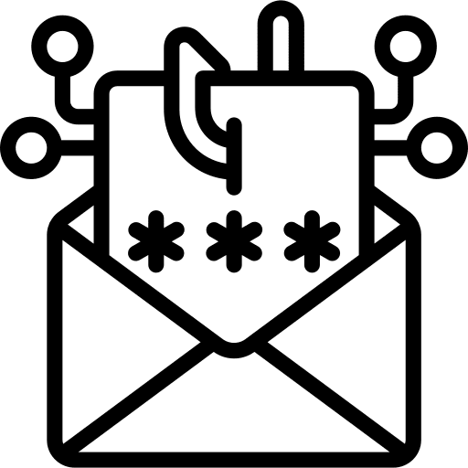 Mail mail hook phishing icon