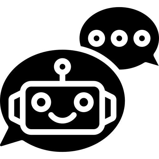 Chatbot chat bubbles chating chatbot icon