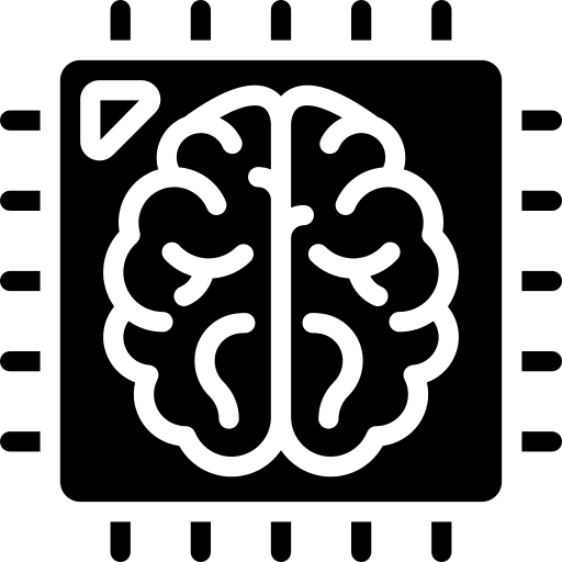 Cpu computational automation smartech icon Cpu computational automation smartech icon