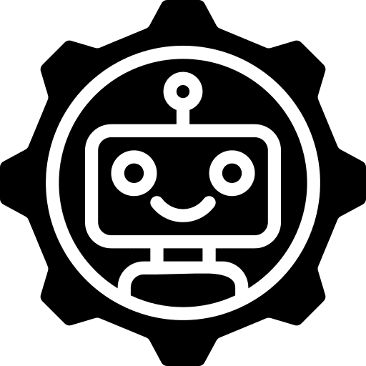 Gear technology brain gear icon Gear technology brain gear icon