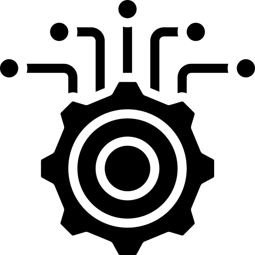 Engineering machine automation engineering icon Engineering machine automation engineering icon