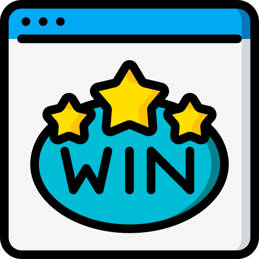Winner prizes winner online gambling icon