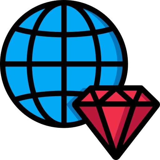 Diamond website entertainment online gambling icon