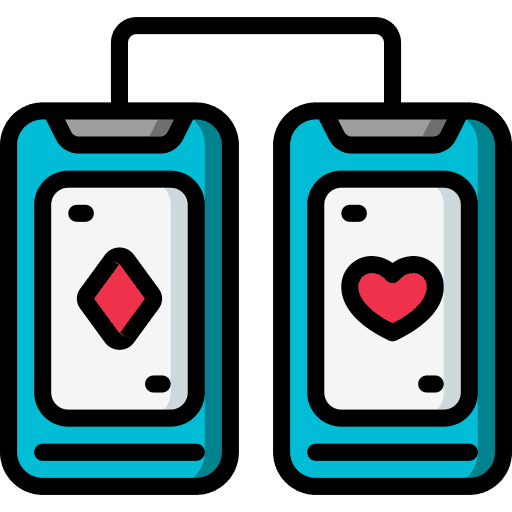 Poker game card entertainment casino app icon