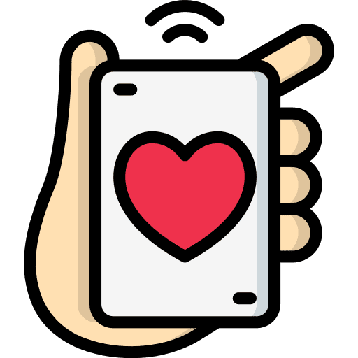 Card hand gambling game icon