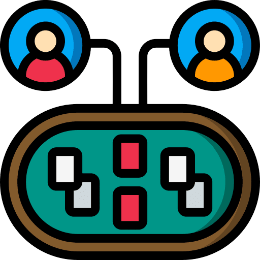 Poker table players online blackjack icon