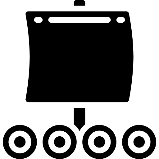Raft navigation navigational transportation icon Raft navigation navigational transportation icon