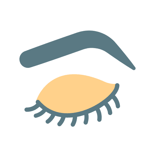 Eyelash eye makeup eyebrow cosmetics icon Eyelash eye makeup eyebrow cosmetics icon