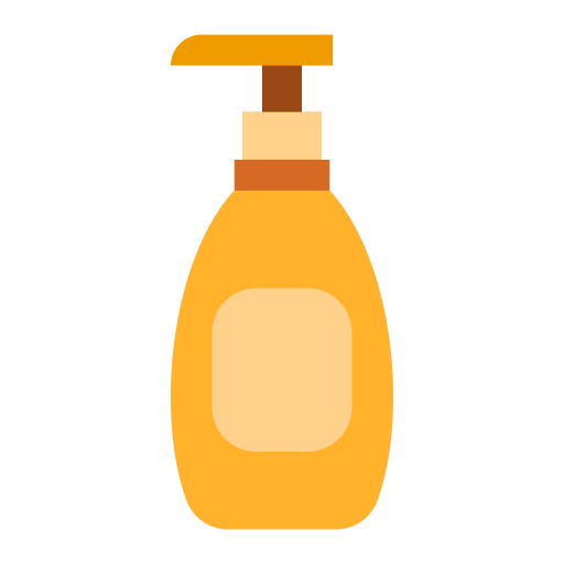 Lotion moisturizing bottle wellness icon Lotion moisturizing bottle wellness icon