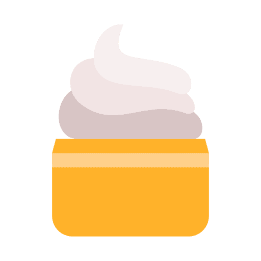 Cream beauty lotion wellness icon Cream beauty lotion wellness icon