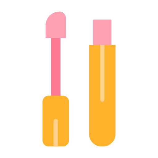 Lip gloss makeup beauty grooming icon Lip gloss makeup beauty grooming icon