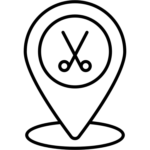 Location location placeholder beauty salon icon