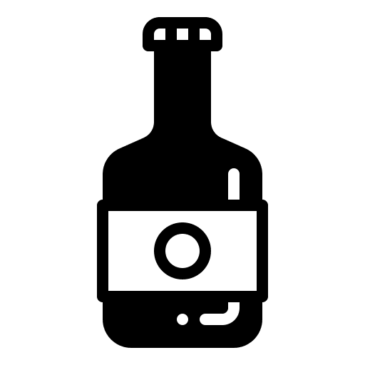 Bottle food and restaurant bottle beverage icon Bottle food and restaurant bottle beverage icon