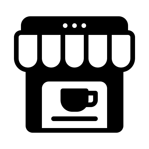 Coffee shop beverage food and restaurant coffee shop icon Coffee shop beverage food and restaurant coffee shop icon