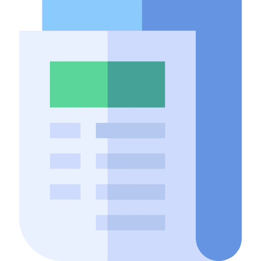 Newspaper communications report newspaper icon