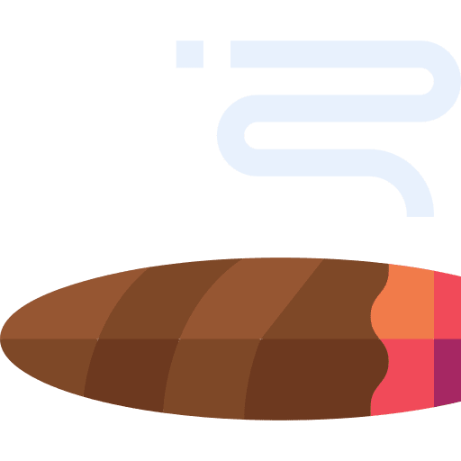 Cigar cigar addiction unhealthy icon