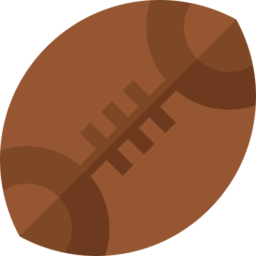 Rugby american football game rugby ball icon Rugby american football game rugby ball icon