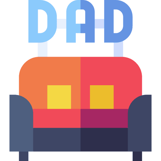 Sofa interior fathers day living room icon Sofa interior fathers day living room icon