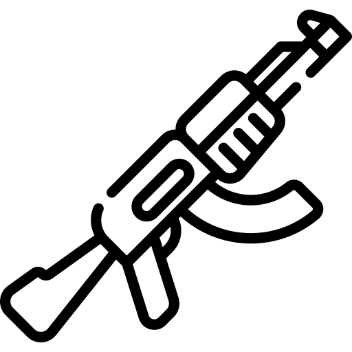 Ak 47 miscellaneous rifle weapons icon
