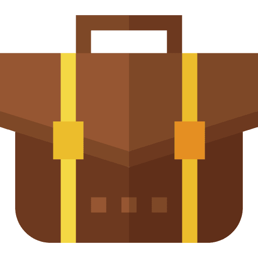 Briefcase business bag professions and jobs icon Briefcase business bag professions and jobs icon