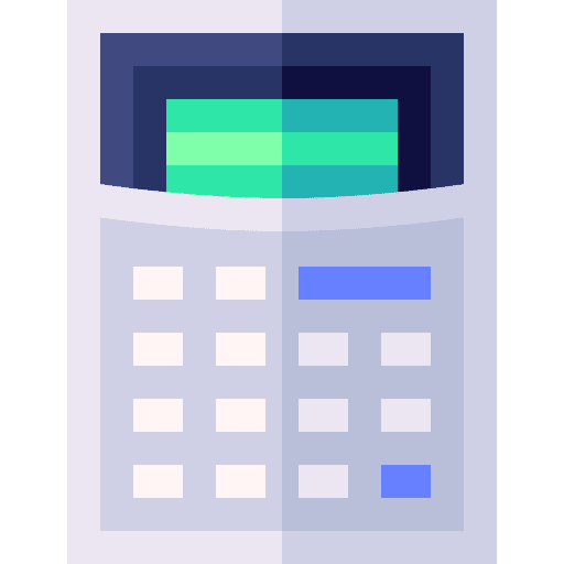 Calculator technology education mathematics icon Calculator technology education mathematics icon