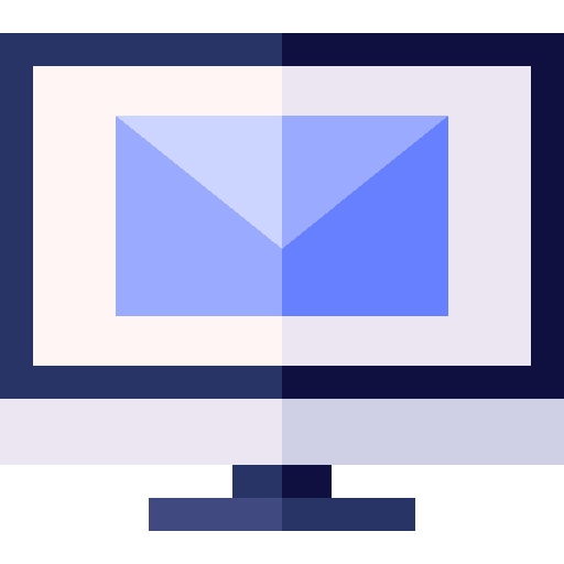 Mail technology mail computer icon Mail technology mail computer icon