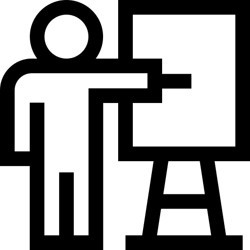 Teacher teacher education classroom icon