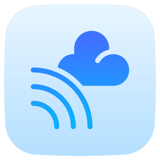 Rainbow cloud spectrum meteorology icon Rainbow cloud spectrum meteorology icon