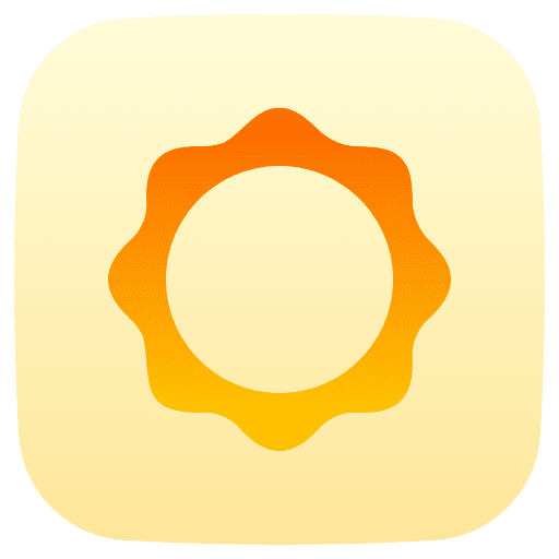 Sunny forecast sunny sun icon
