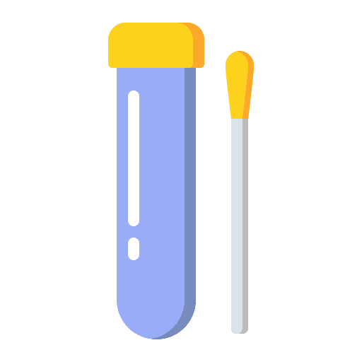 Cotton swab healthcare and medical cotton swab coronavirus icon Cotton swab healthcare and medical cotton swab coronavirus icon