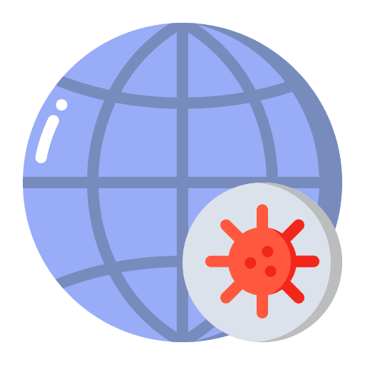Pandemic healthcare and medical covid 19 coronavirus icon Pandemic healthcare and medical covid 19 coronavirus icon